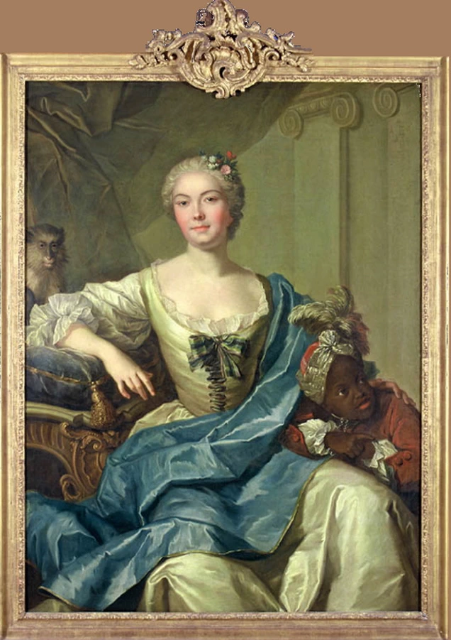 Ritratto della contessa de Fontenelle - musée d'Aquitaine de Bordeaux